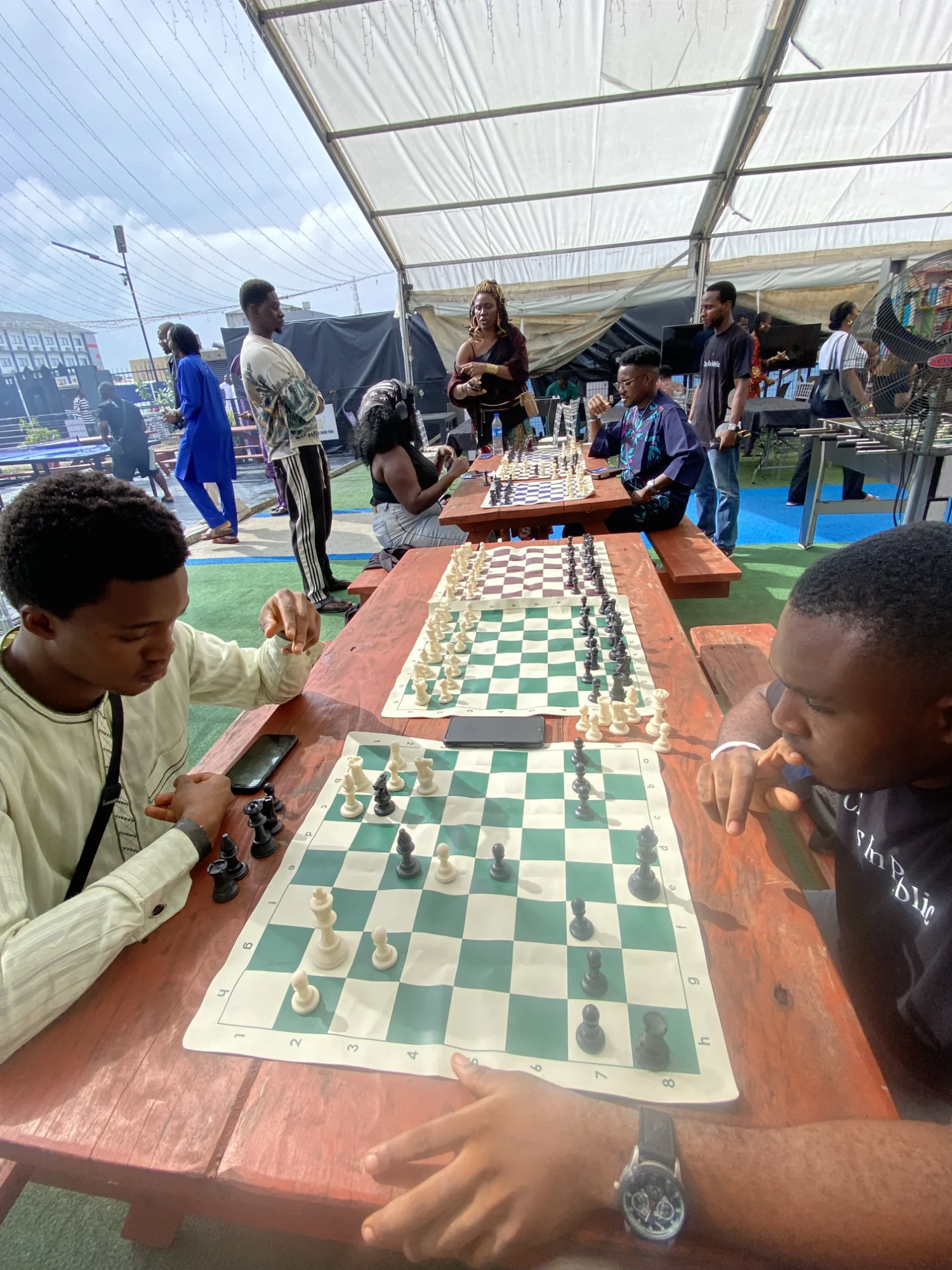 Chess In Public at Tech Unwind 2026 #1