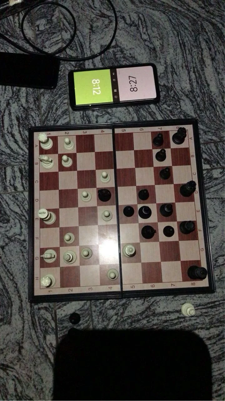 Chess in public photo